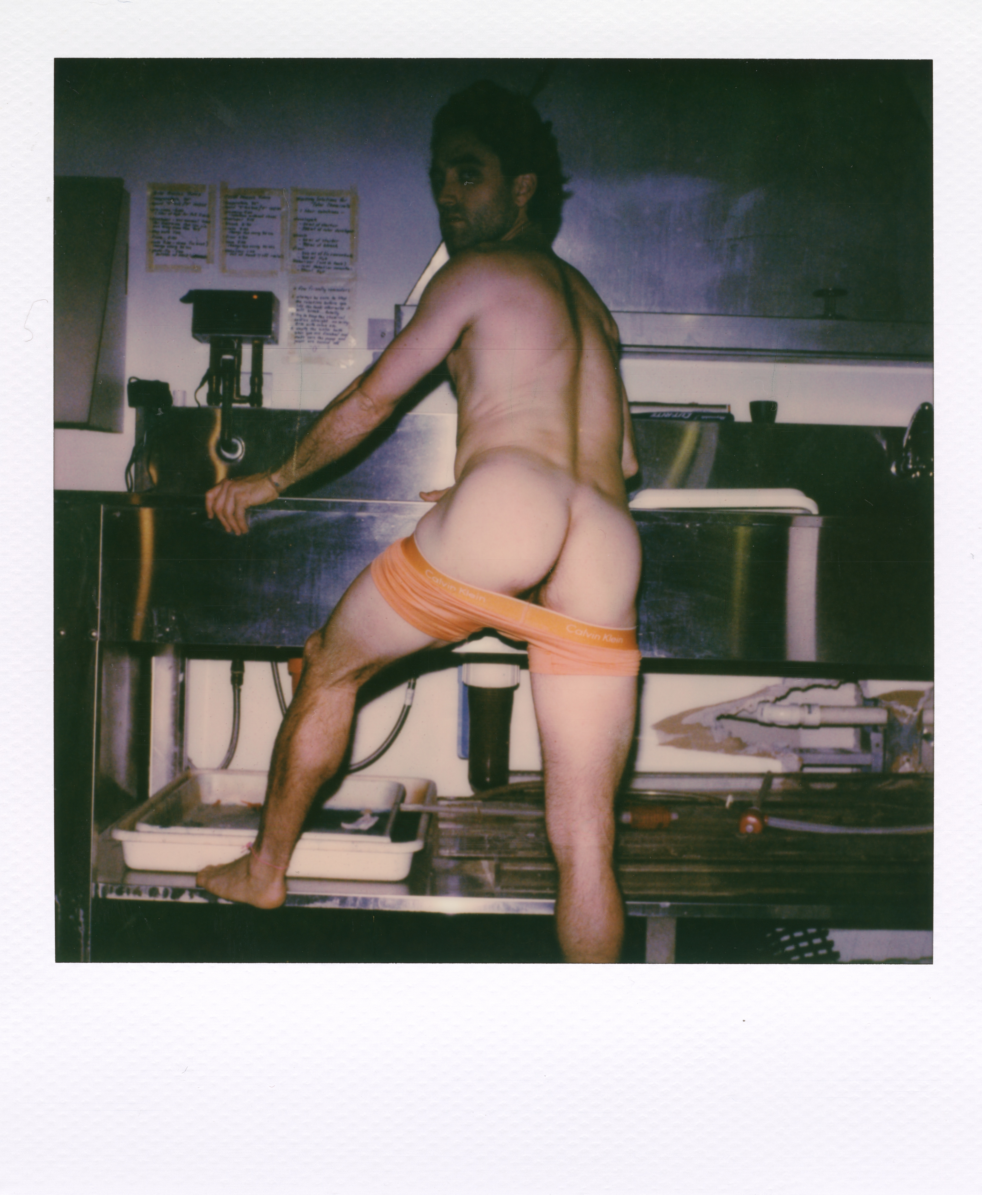 Yale Polaroid 088, a one-of-one instant photograph made in New Haven, Connecticut, 2020 by Robert Andy Coombs.