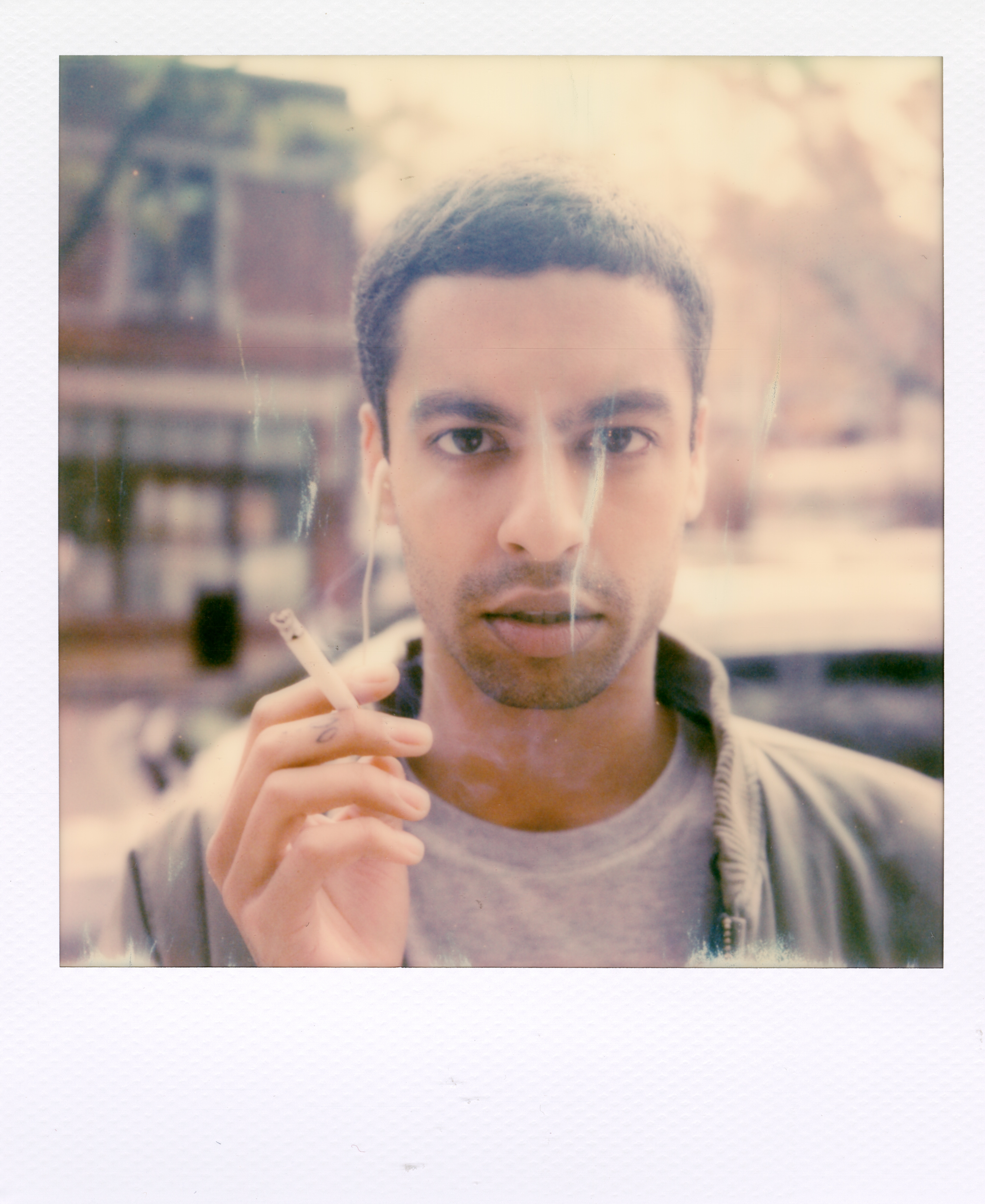 Yale Polaroid 089, a one-of-one instant photograph made in New Haven, Connecticut, 2020 by Robert Andy Coombs.