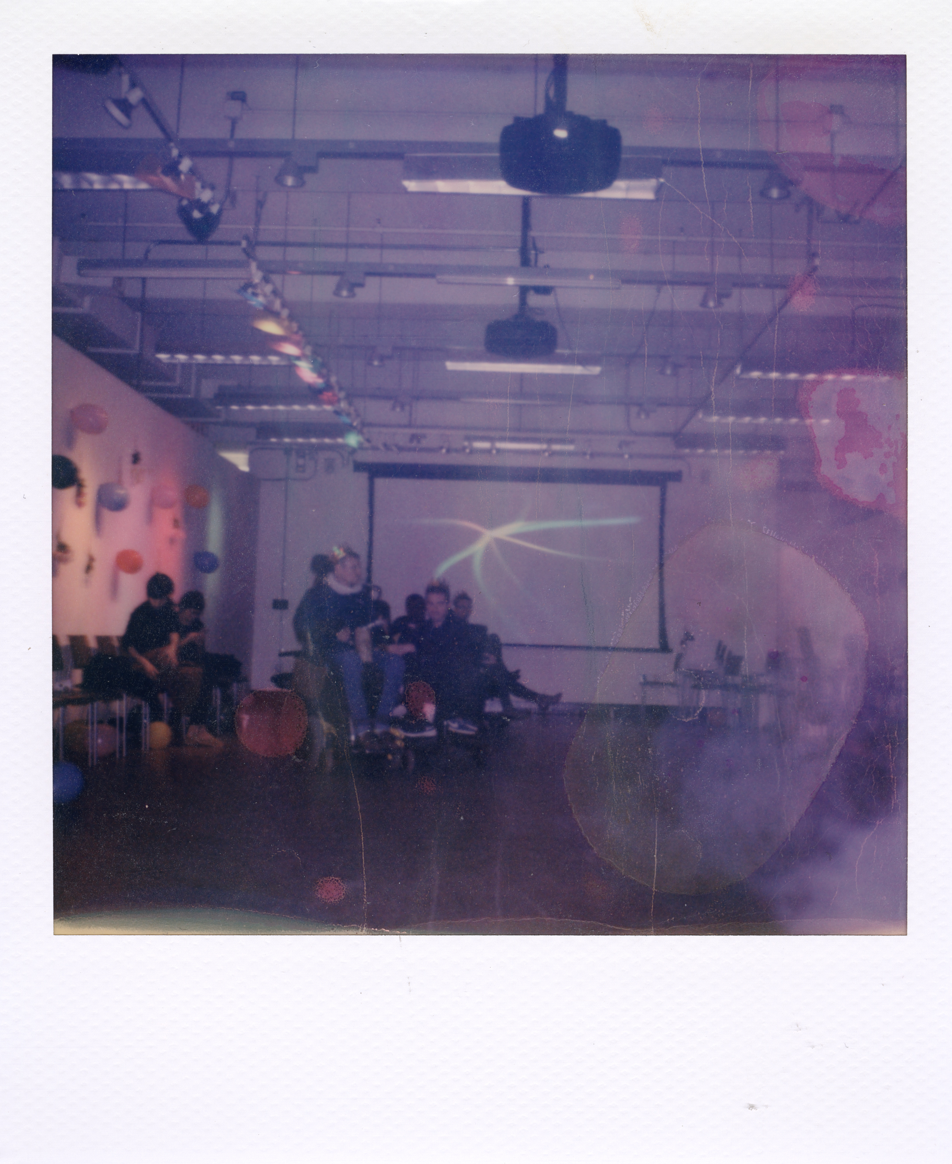 Yale Polaroid 009, a one-of-one instant photograph made in New Haven, Connecticut, 2020 by Robert Andy Coombs.