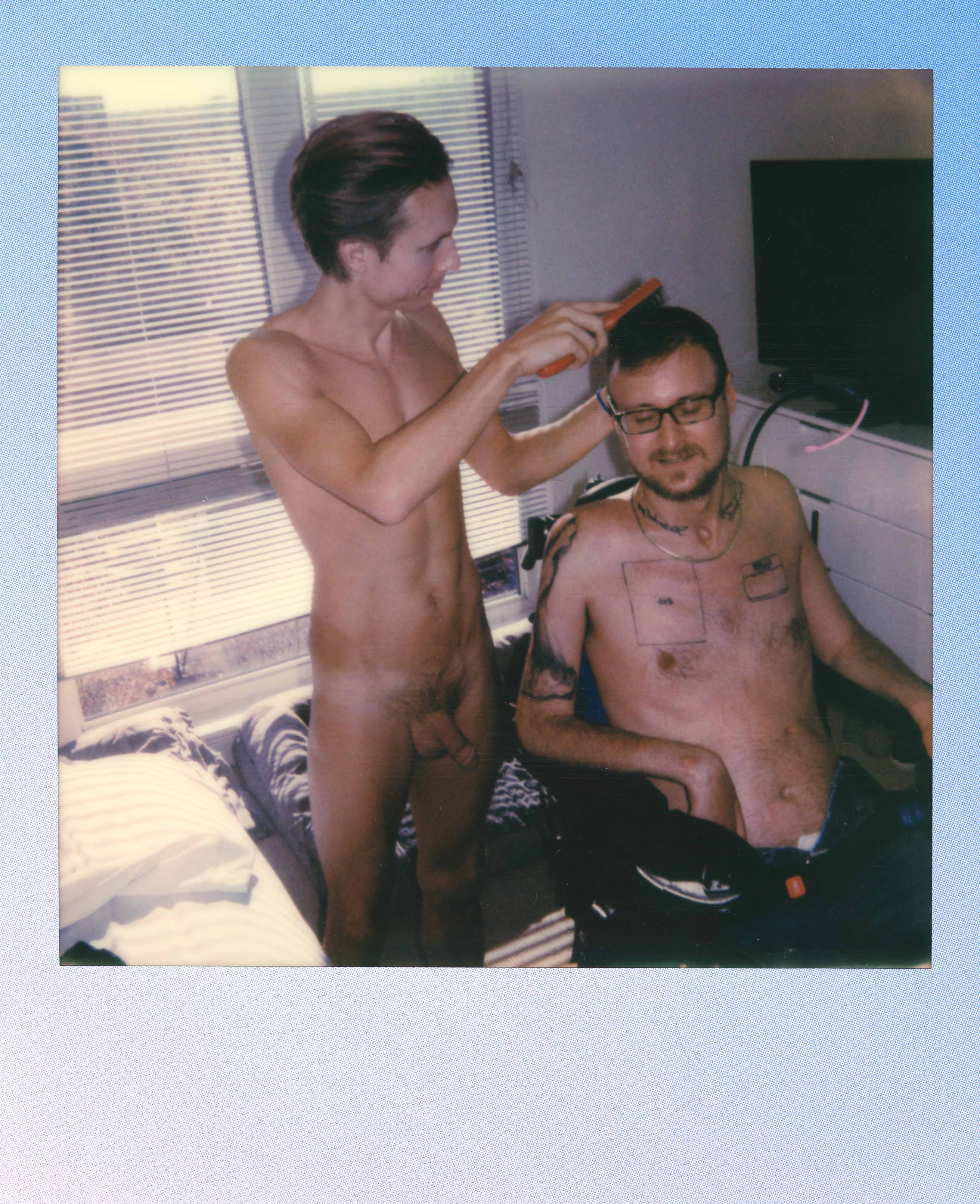 Yale Polaroid 094, a one-of-one instant photograph made in New Haven, Connecticut, 2020 by Robert Andy Coombs.