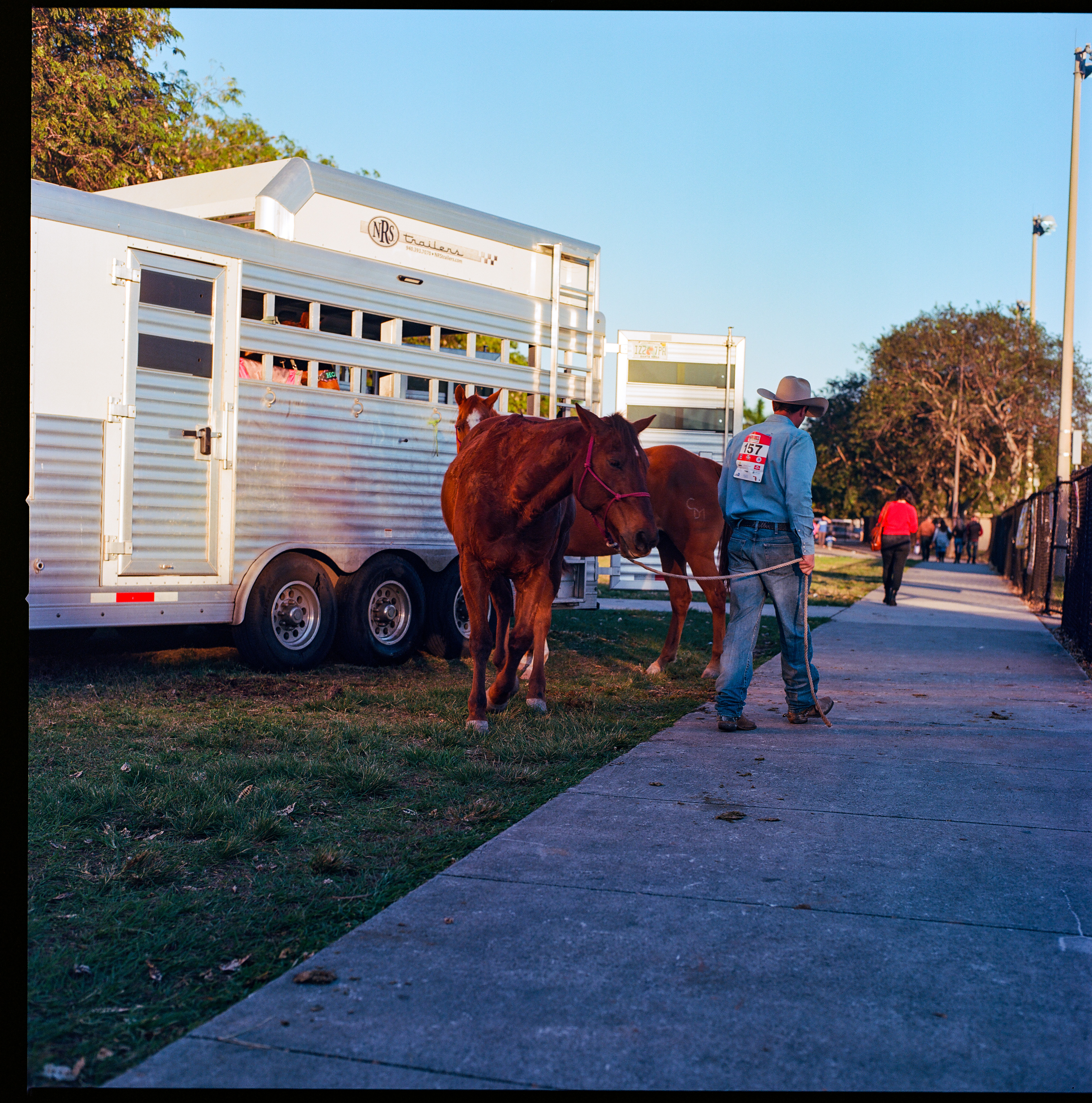 Rodeo 003, a square-format photograph street photograph by Robert Andy Coombs.