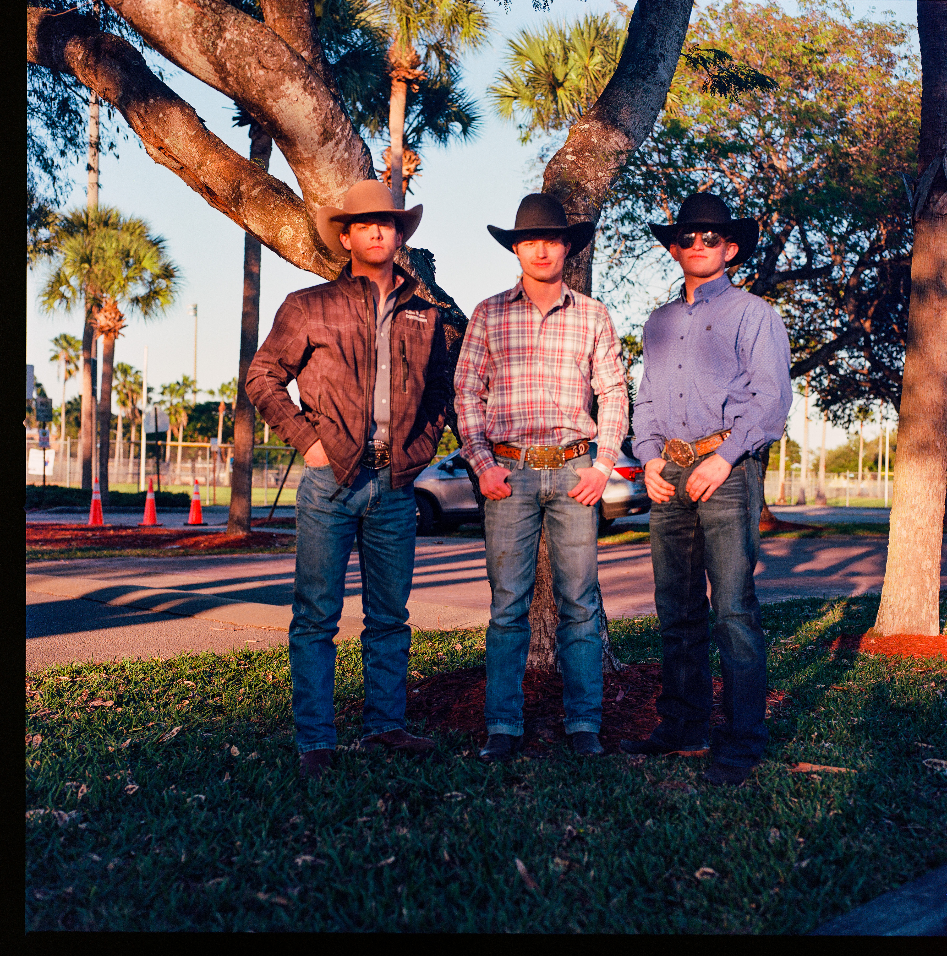 Rodeo 005, a square-format photograph street photograph by Robert Andy Coombs.