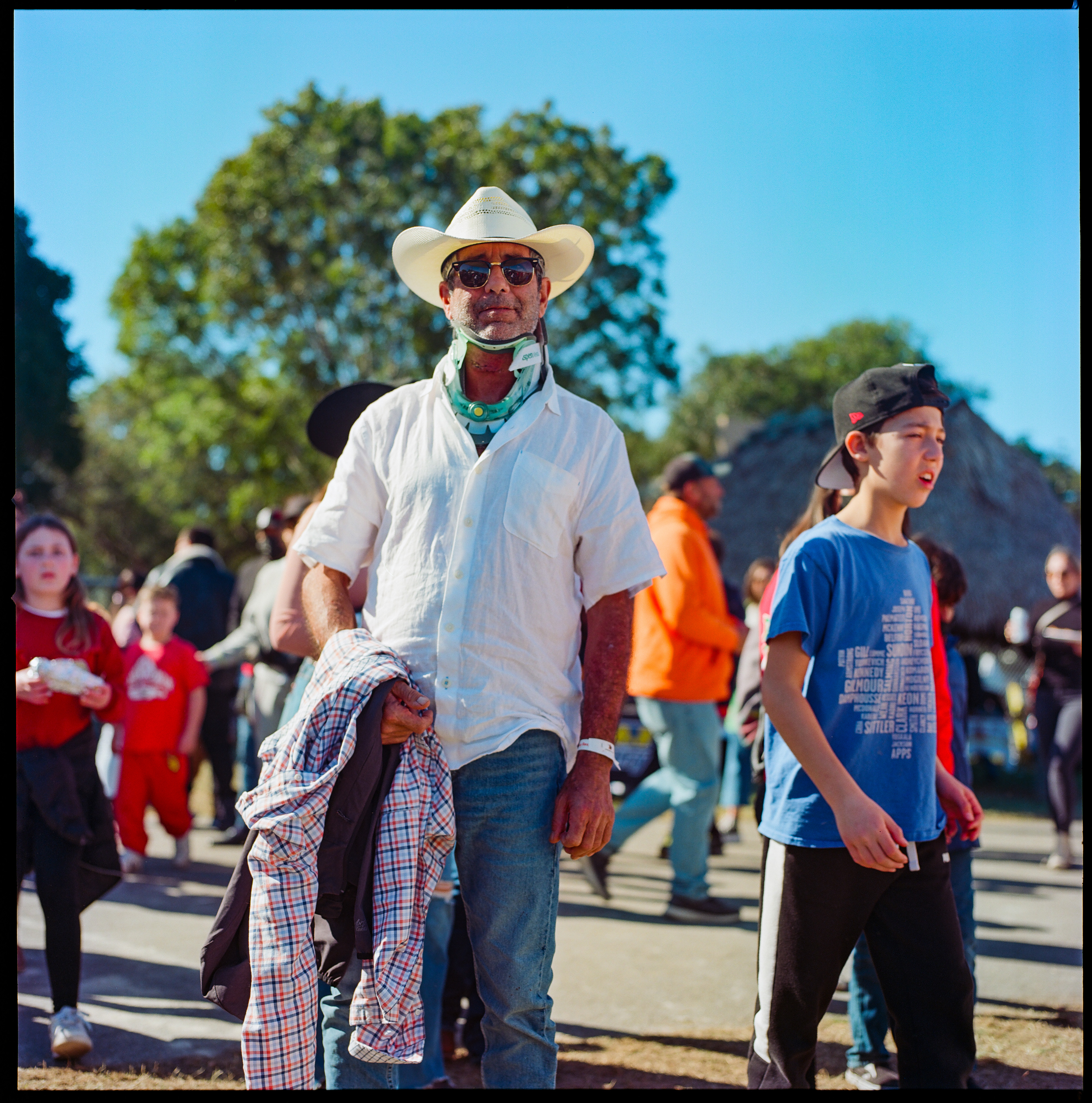 Rodeo 009, a square-format photograph street photograph by Robert Andy Coombs.