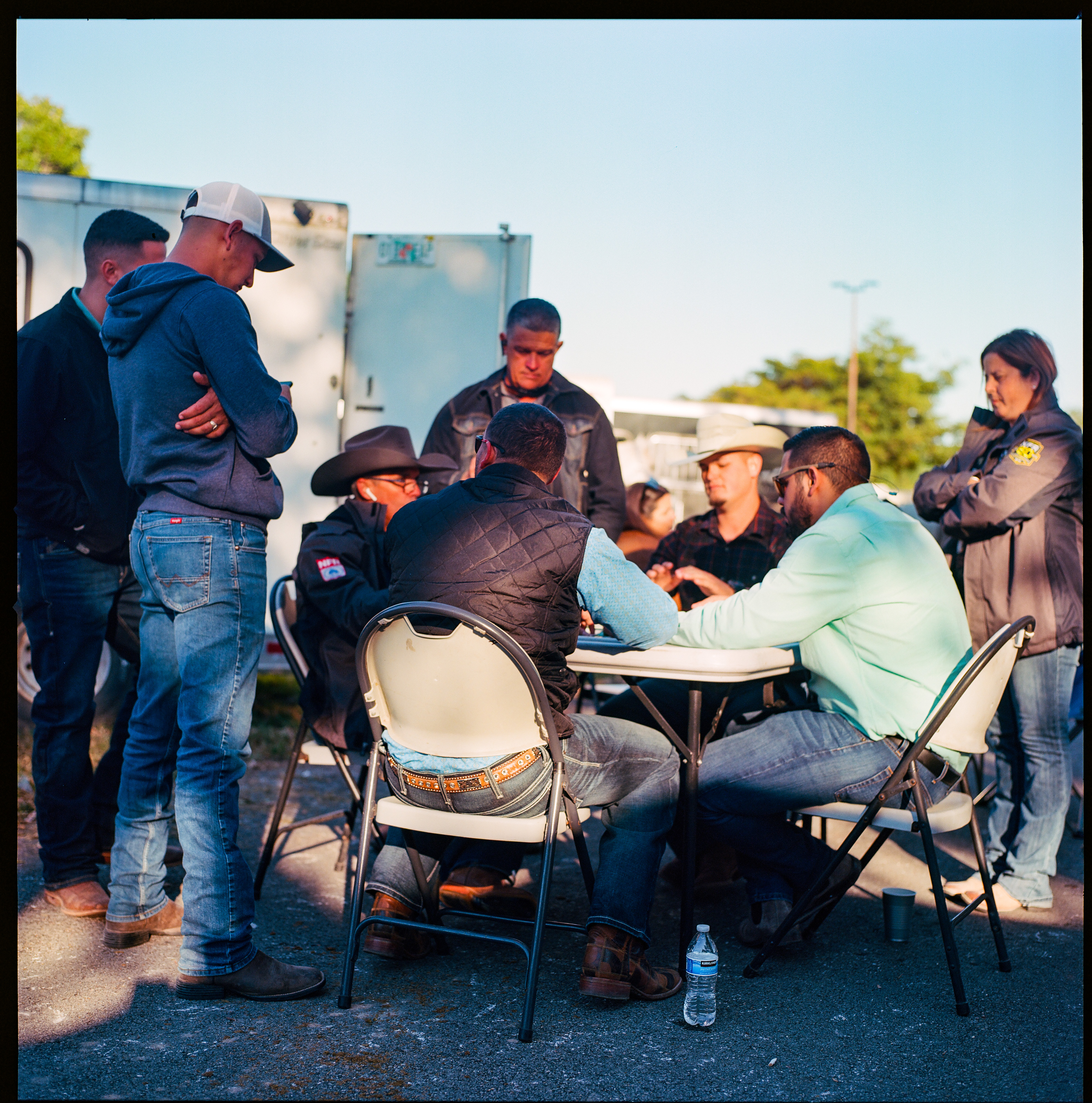 Rodeo 011, a square-format photograph street photograph by Robert Andy Coombs.