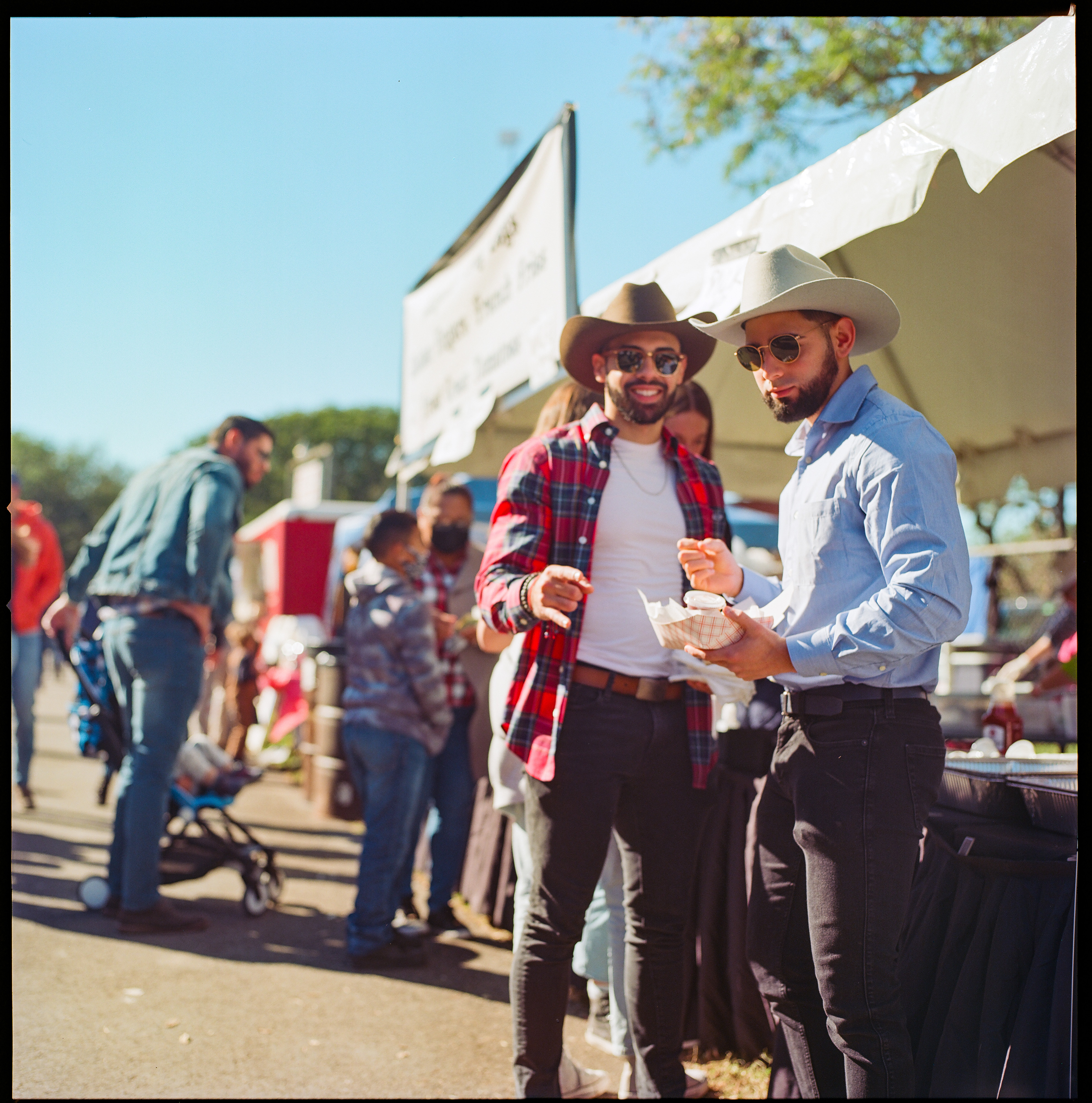 Rodeo 021, a square-format photograph street photograph by Robert Andy Coombs.