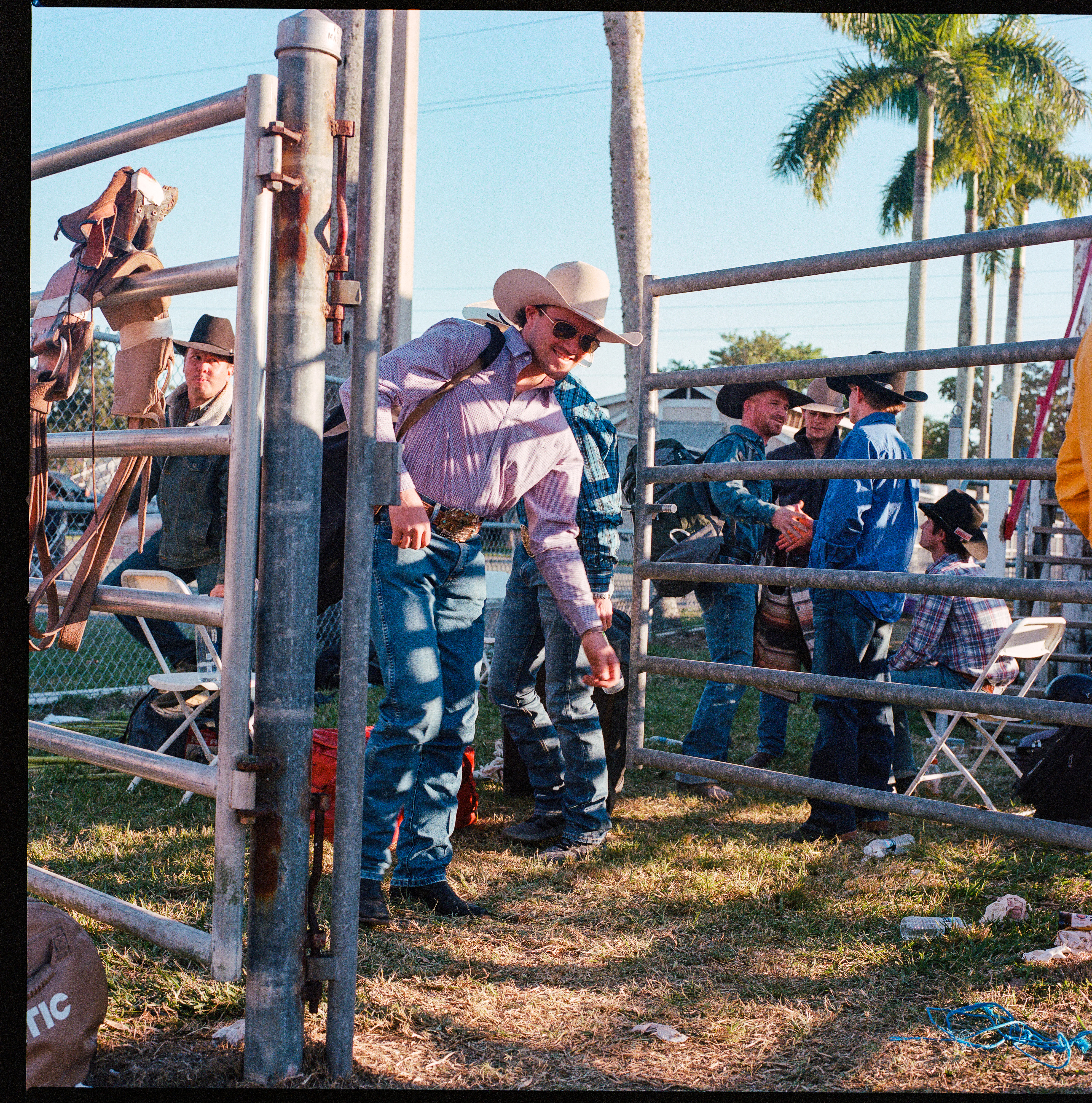 Rodeo 028, a square-format photograph street photograph by Robert Andy Coombs.