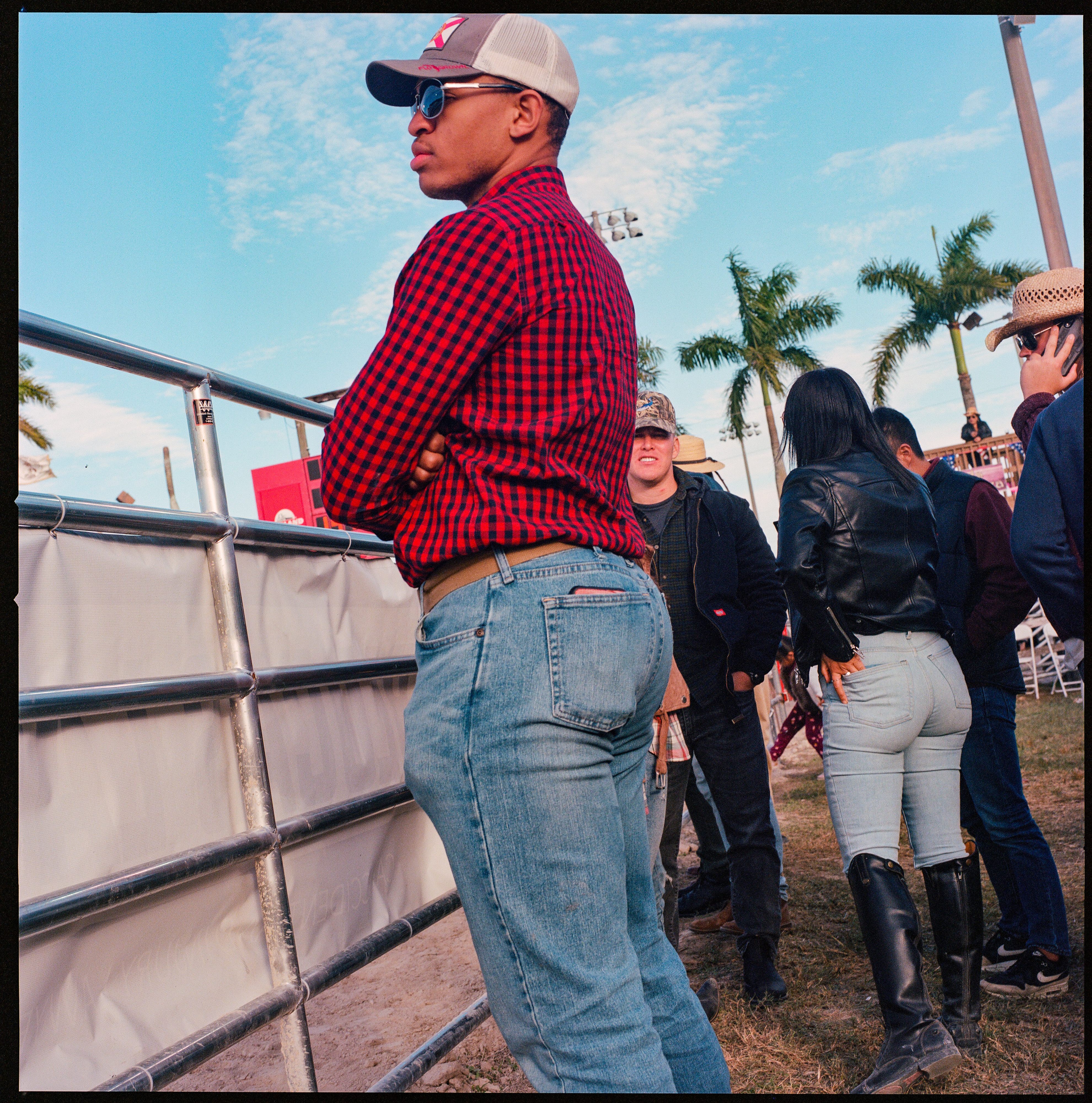 Rodeo 031, a square-format photograph street photograph by Robert Andy Coombs.