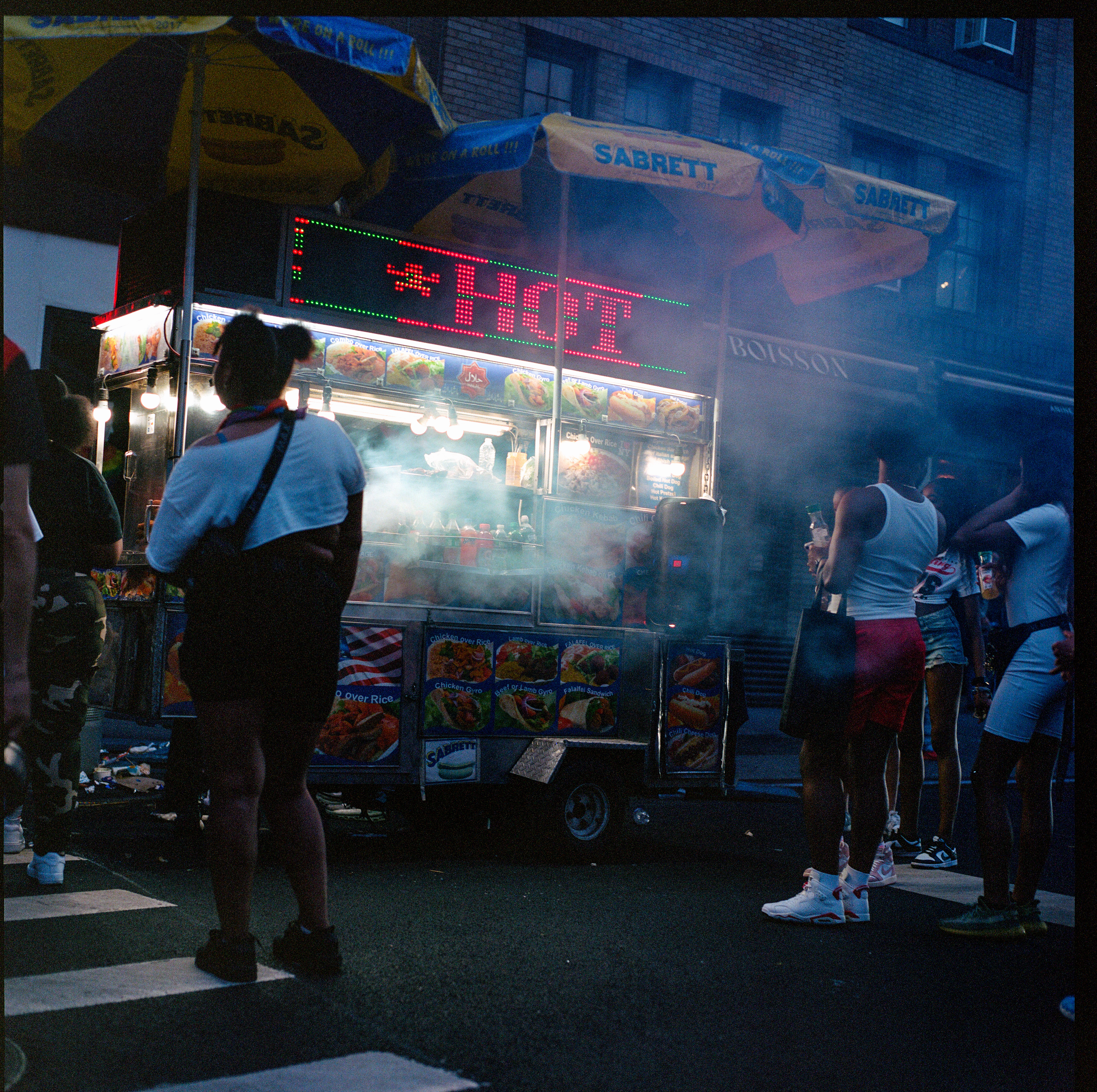 Traversing Pride 011, a square-format photograph street photograph by Robert Andy Coombs.