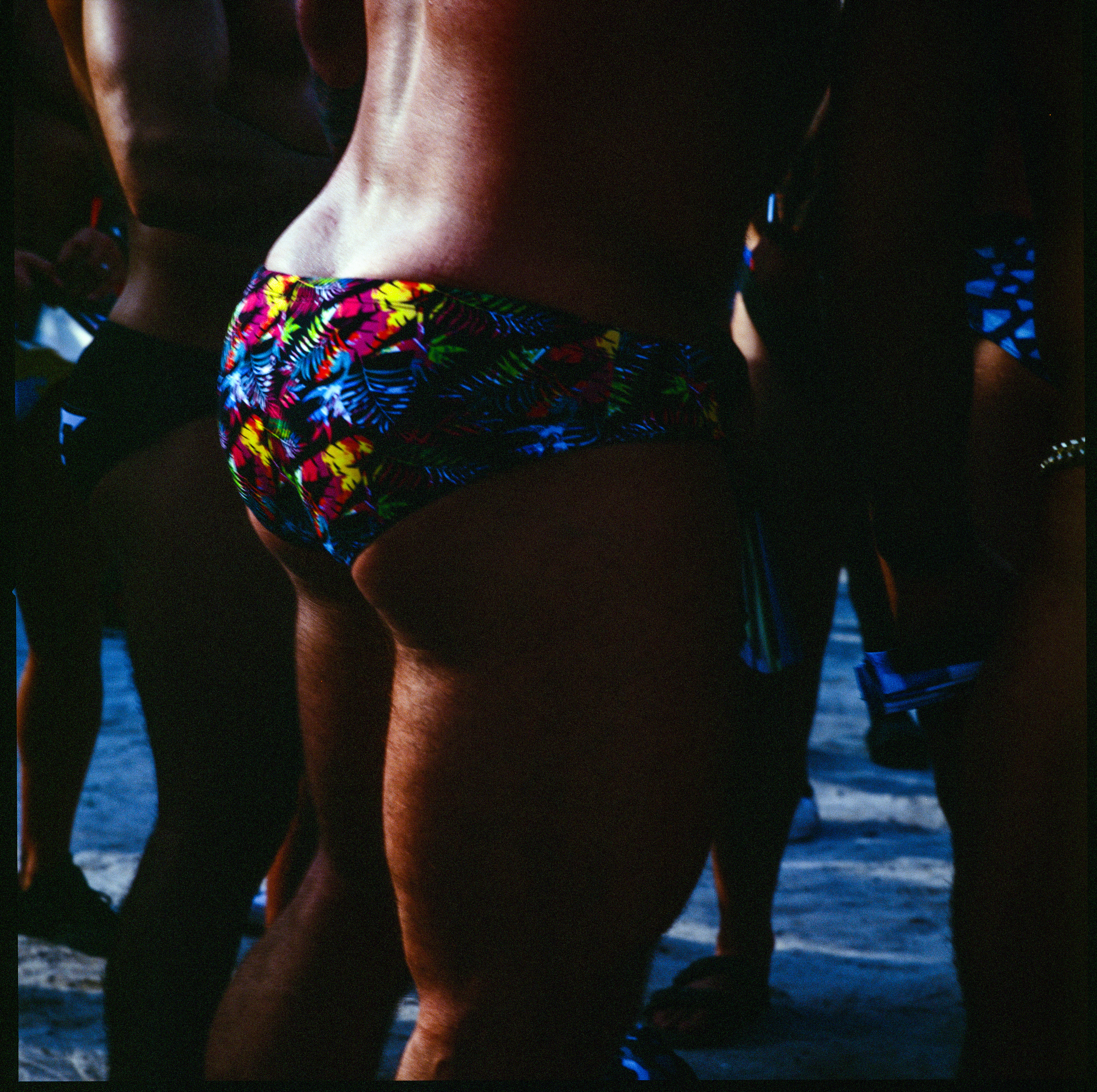 Traversing Pride 075, a square-format photograph street photograph by Robert Andy Coombs.